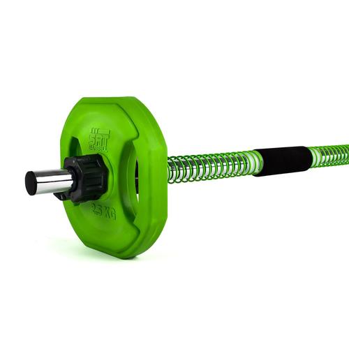 Spring Resistance Training Barbell Kunststoffgriff
