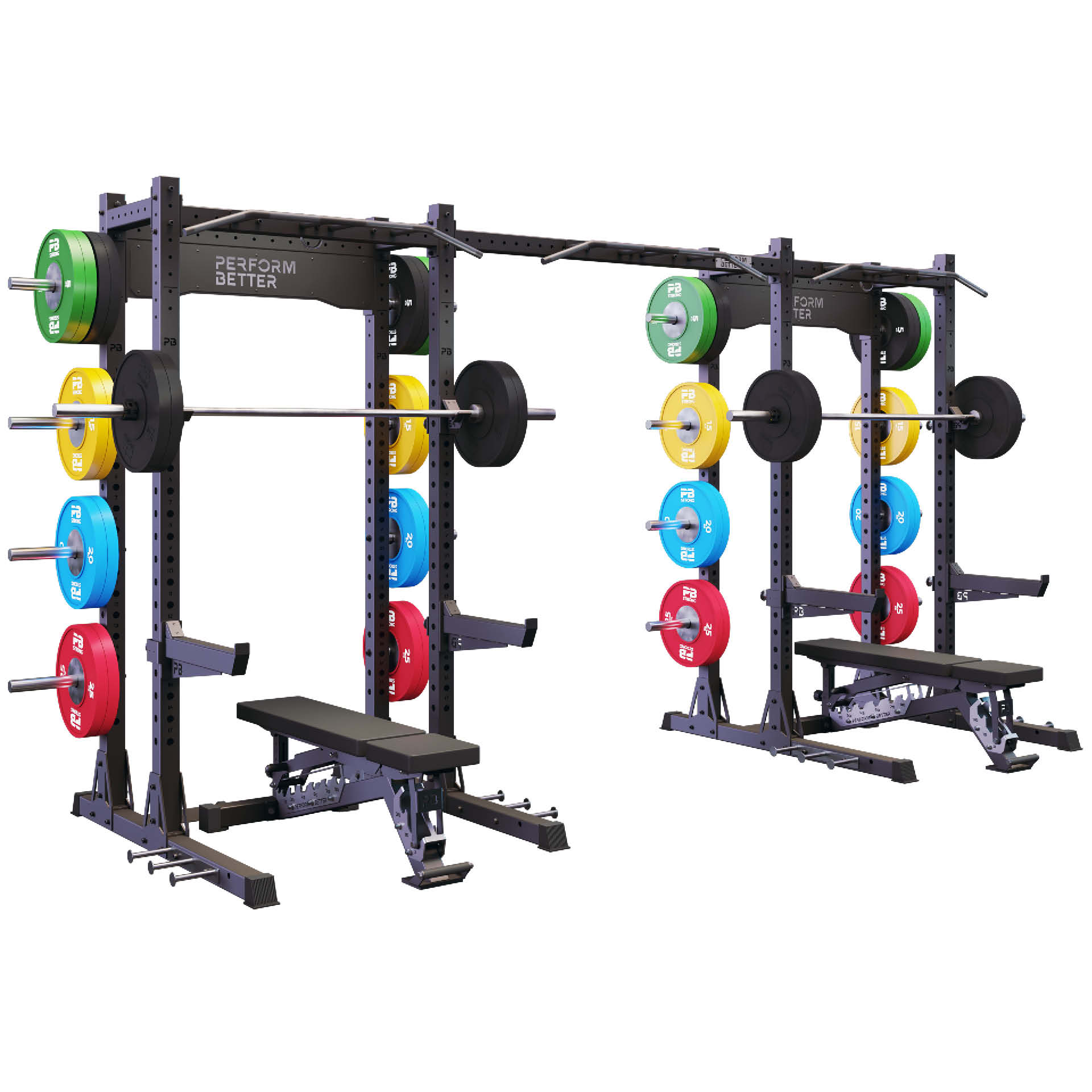 Perform Better Half Rack Connector Klimmzugstange 1,8m (Zubehör)