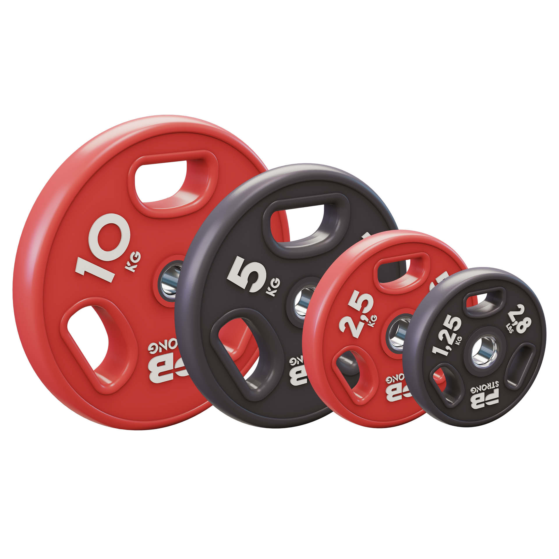 PB Strong Urethane Hantelscheibe 1,25kg 2,8lbs (Stk.)