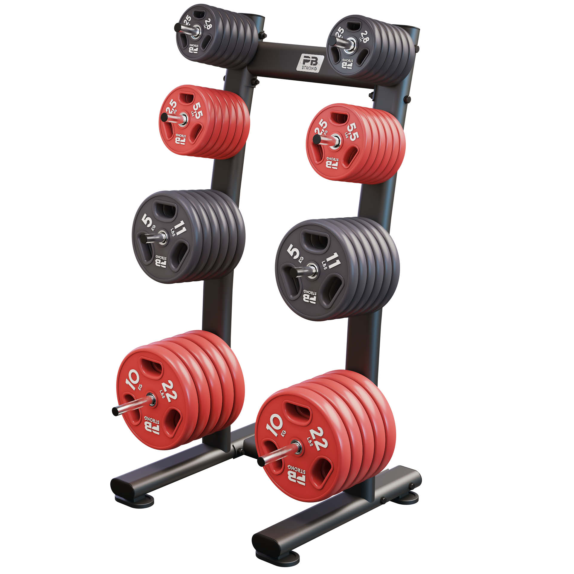 PB Strong Urethane Rack Scheiben 8 Aufnahmen