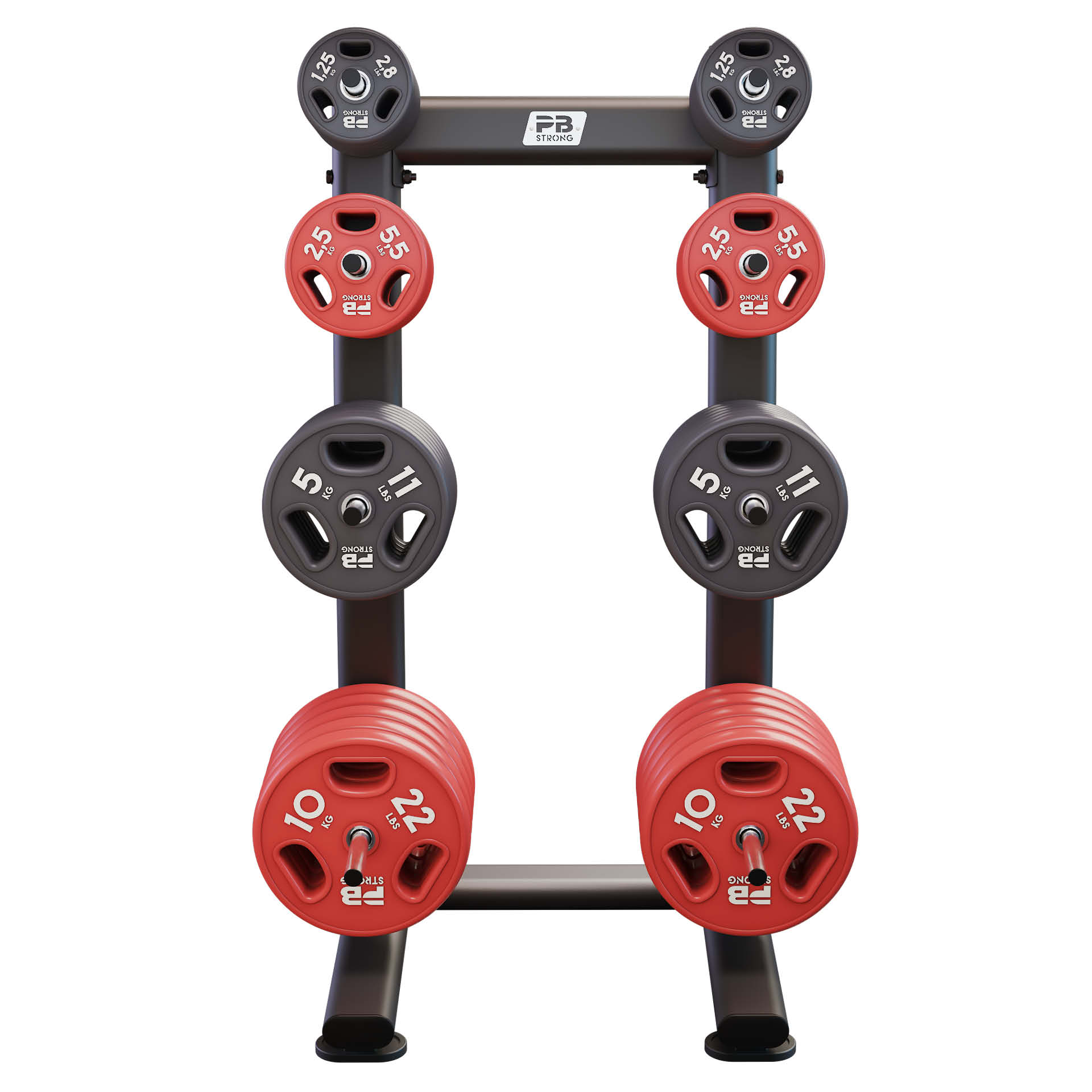 PB Strong Urethane Rack Scheiben 8 Aufnahmen