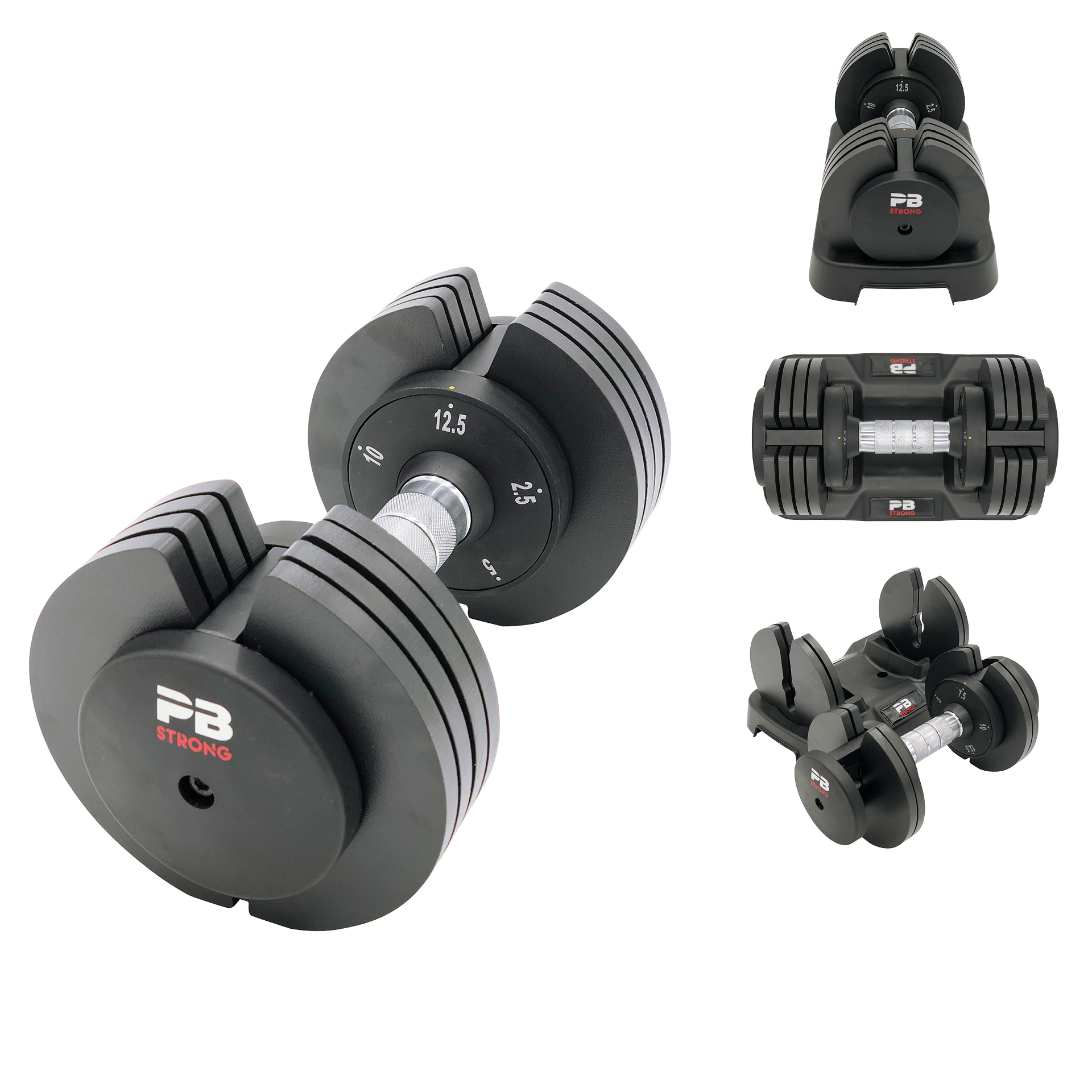 PB Strong Verstellbare Hantel 12,5kg (Paar)