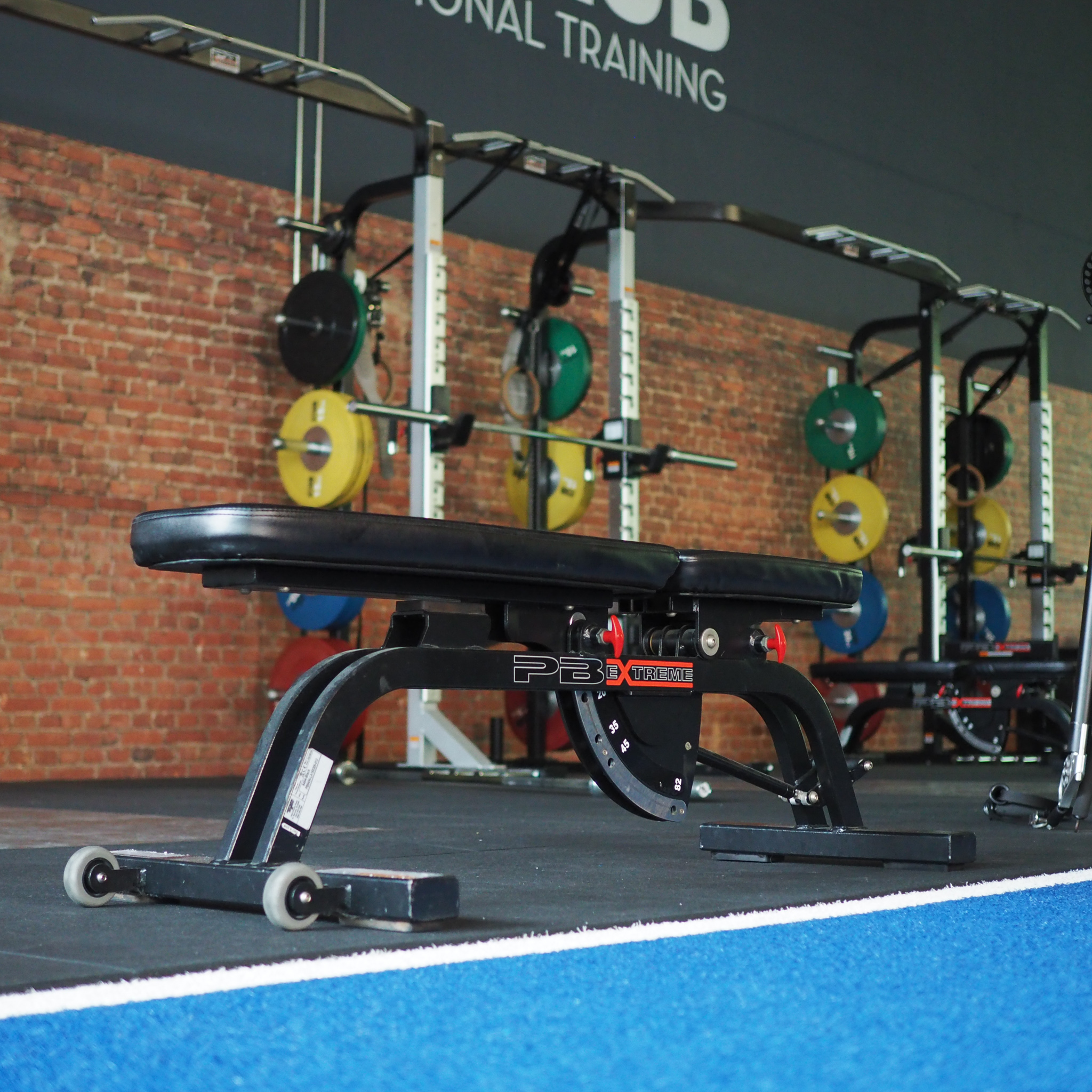 PB Extreme - Verstellbare Hantelbank - schwarz