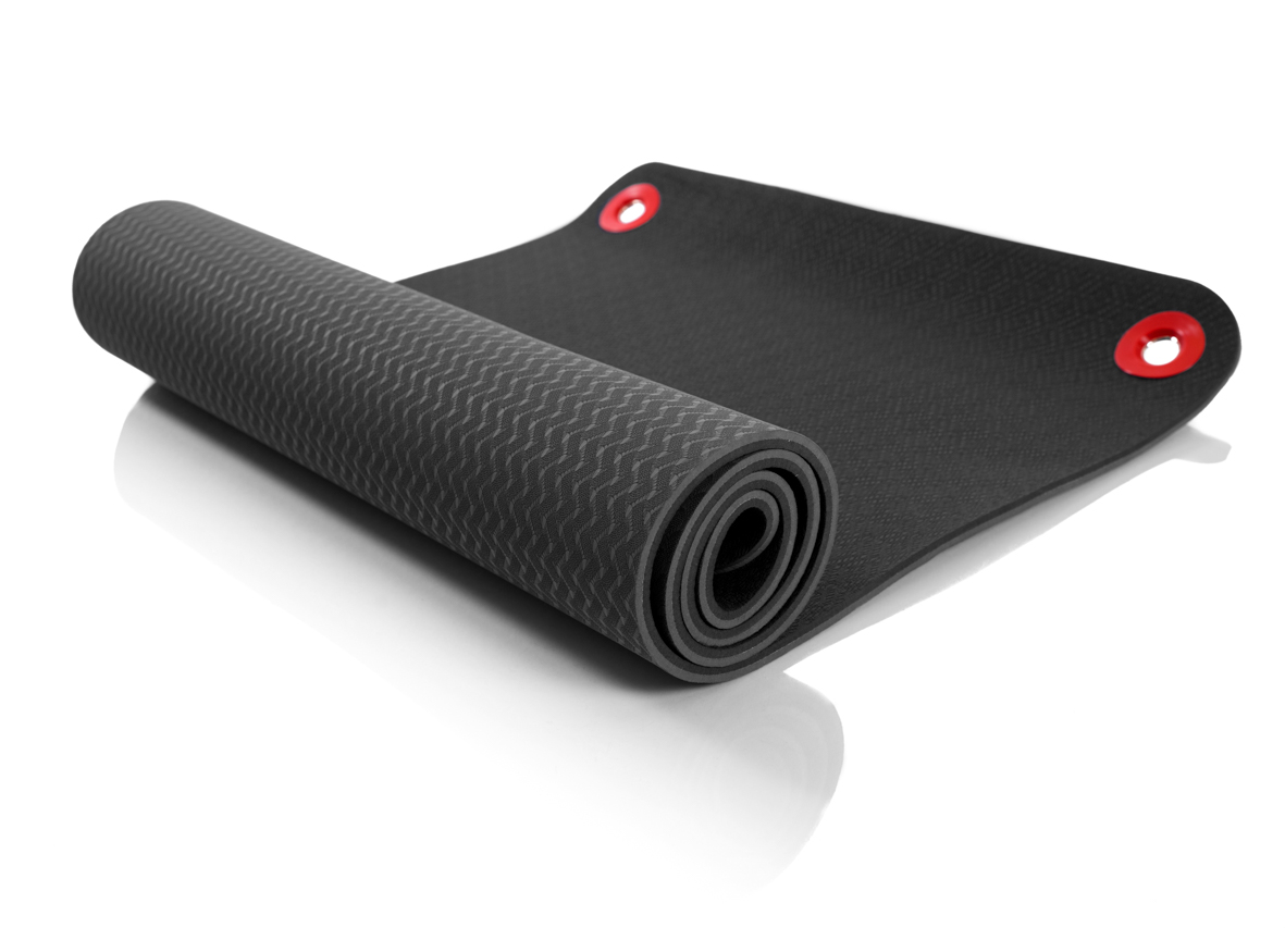 First Place Fitness Mats - Schwarz 183 x 60 x 0,8 cm