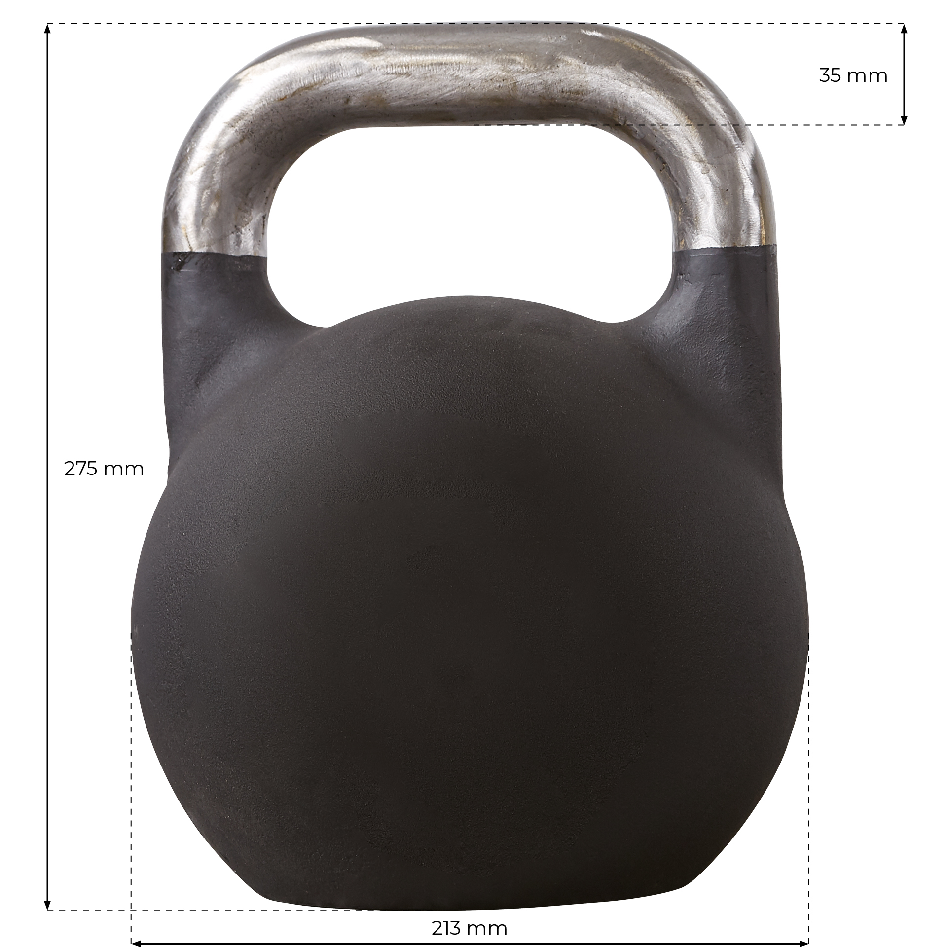 PB Competition Kettlebells - Schwarz/Grün 24 kg