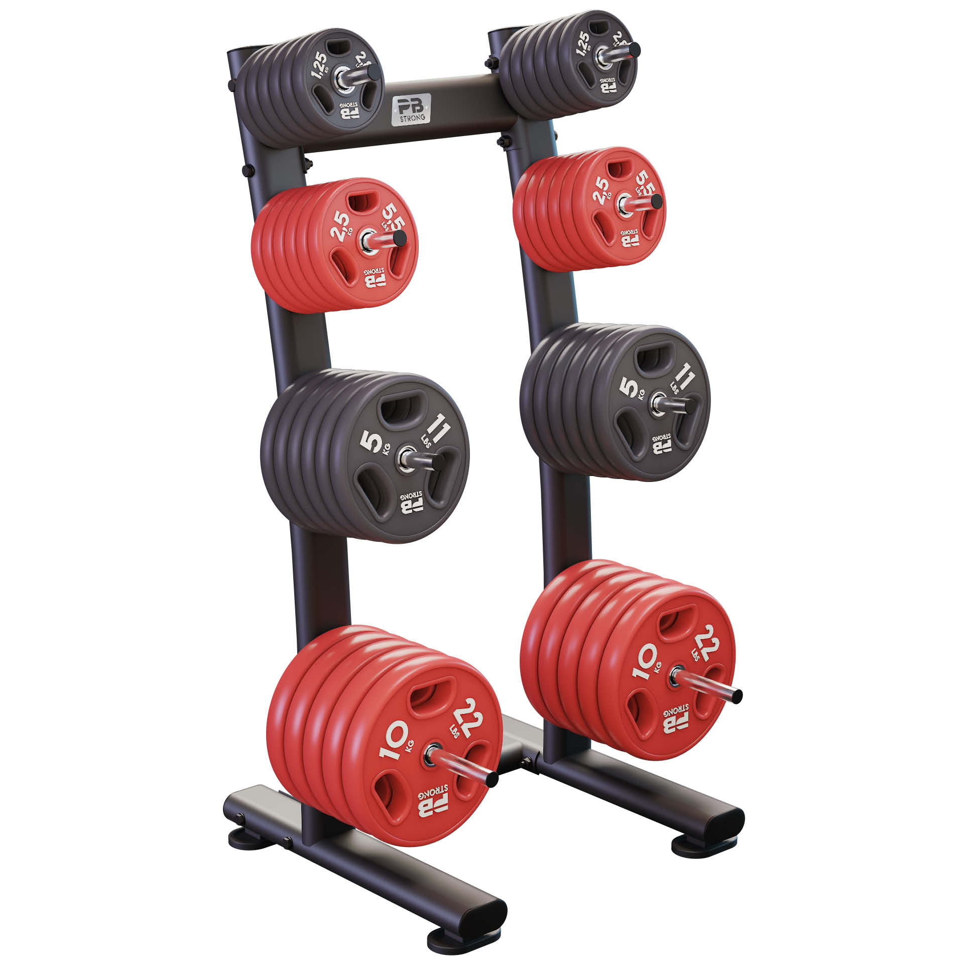 PB Strong Urethane Rack Scheiben 8 Aufnahmen