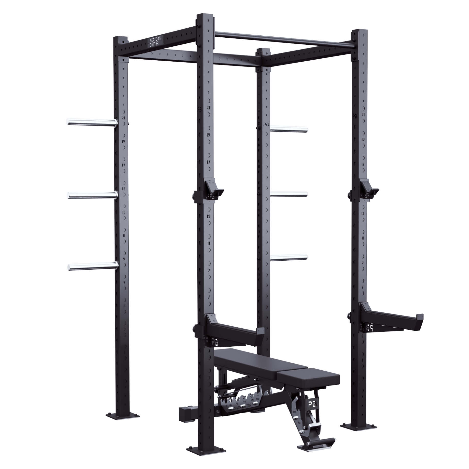 Perform Better Fullrack  inkl. Safety Spotter und Jcups  (Set)