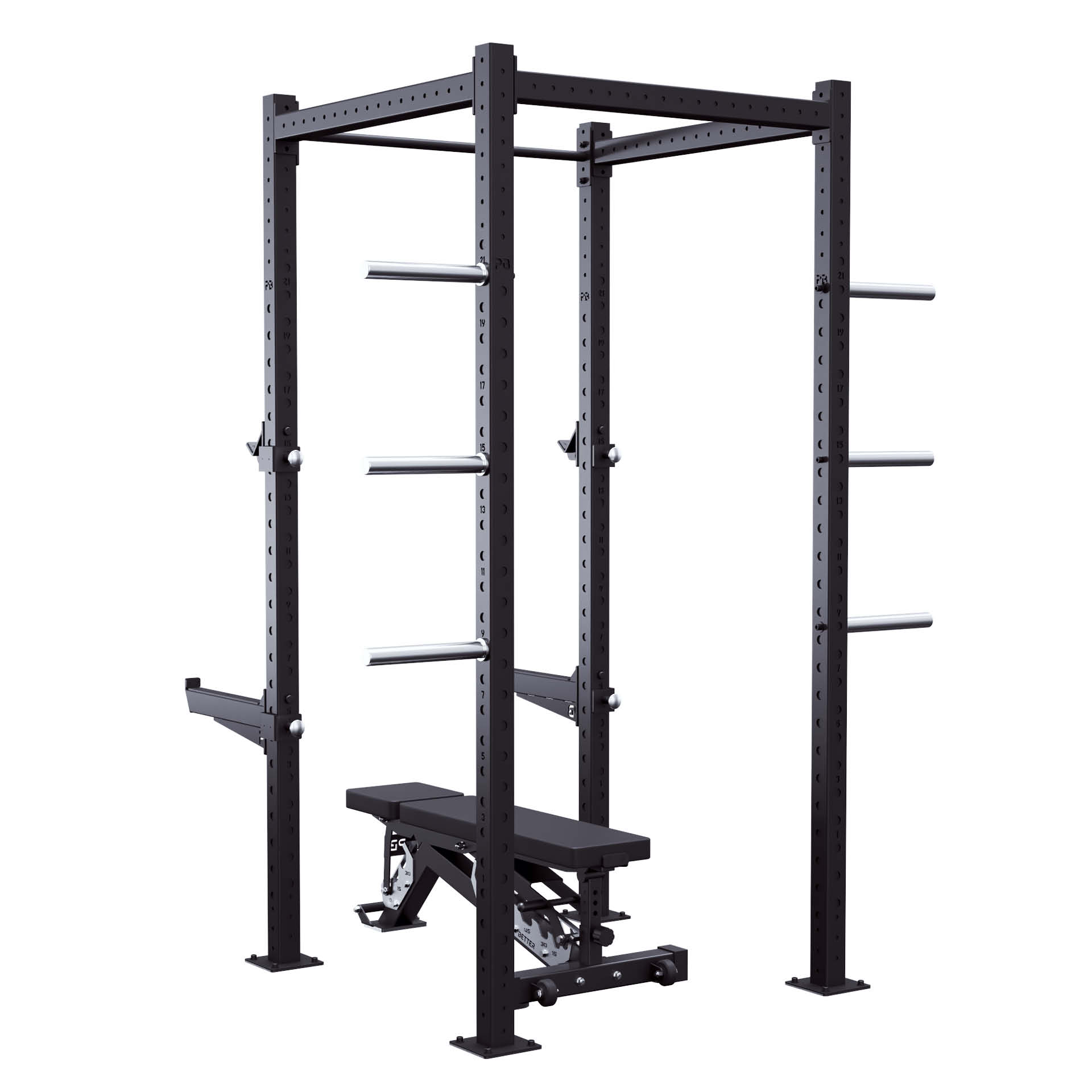 Perform Better Fullrack  inkl. Safety Spotter und Jcups  (Set)