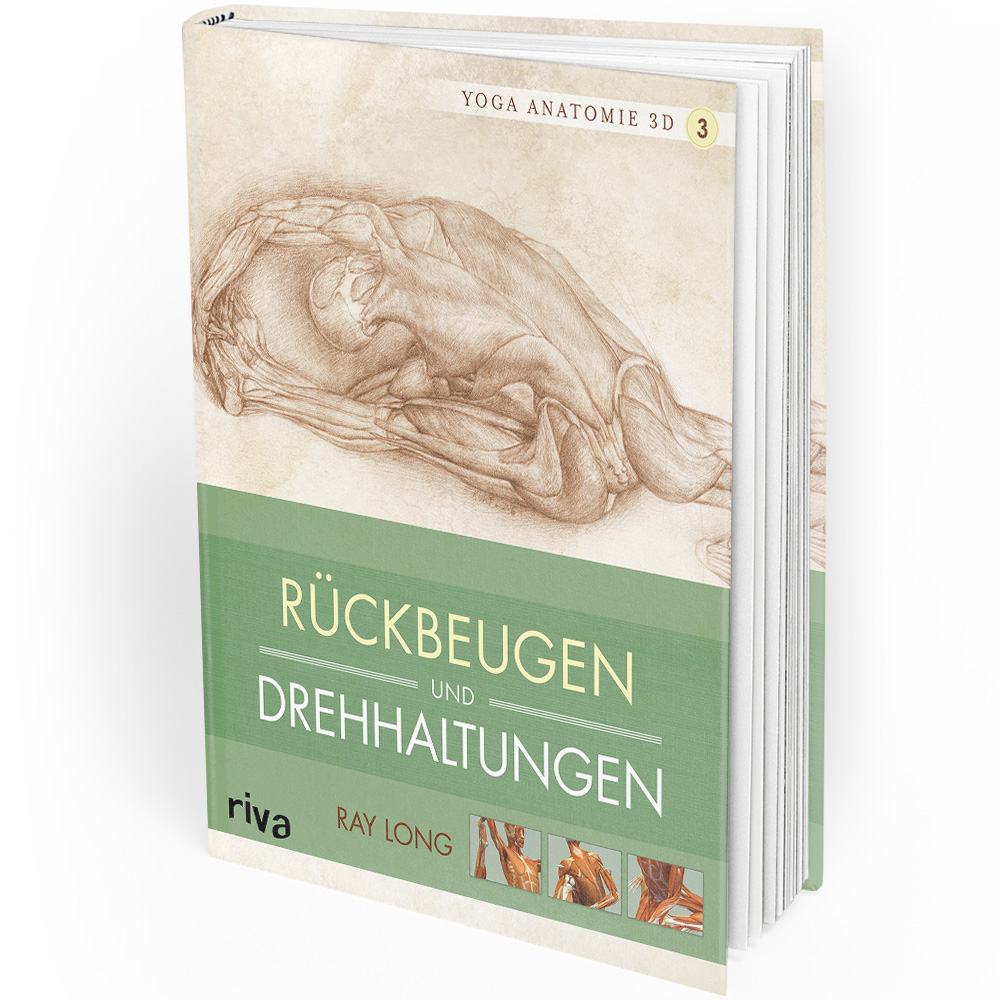 Yoga-Anatomie 3D - 3 - Rückbeugen und Drehhaltungen (Buch)
