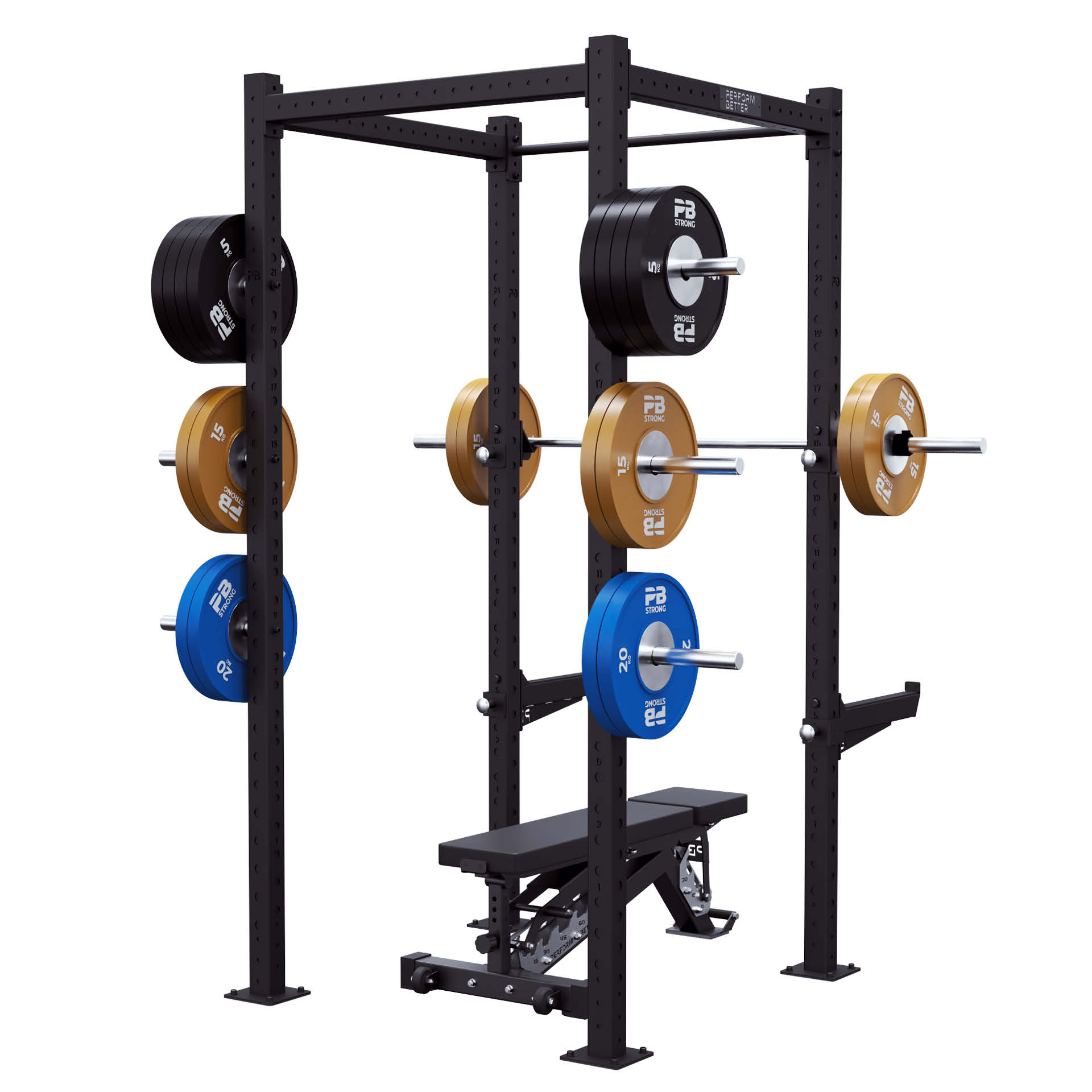 Perform Better Fullrack  inkl. Safety Spotter und Jcups  (Set)