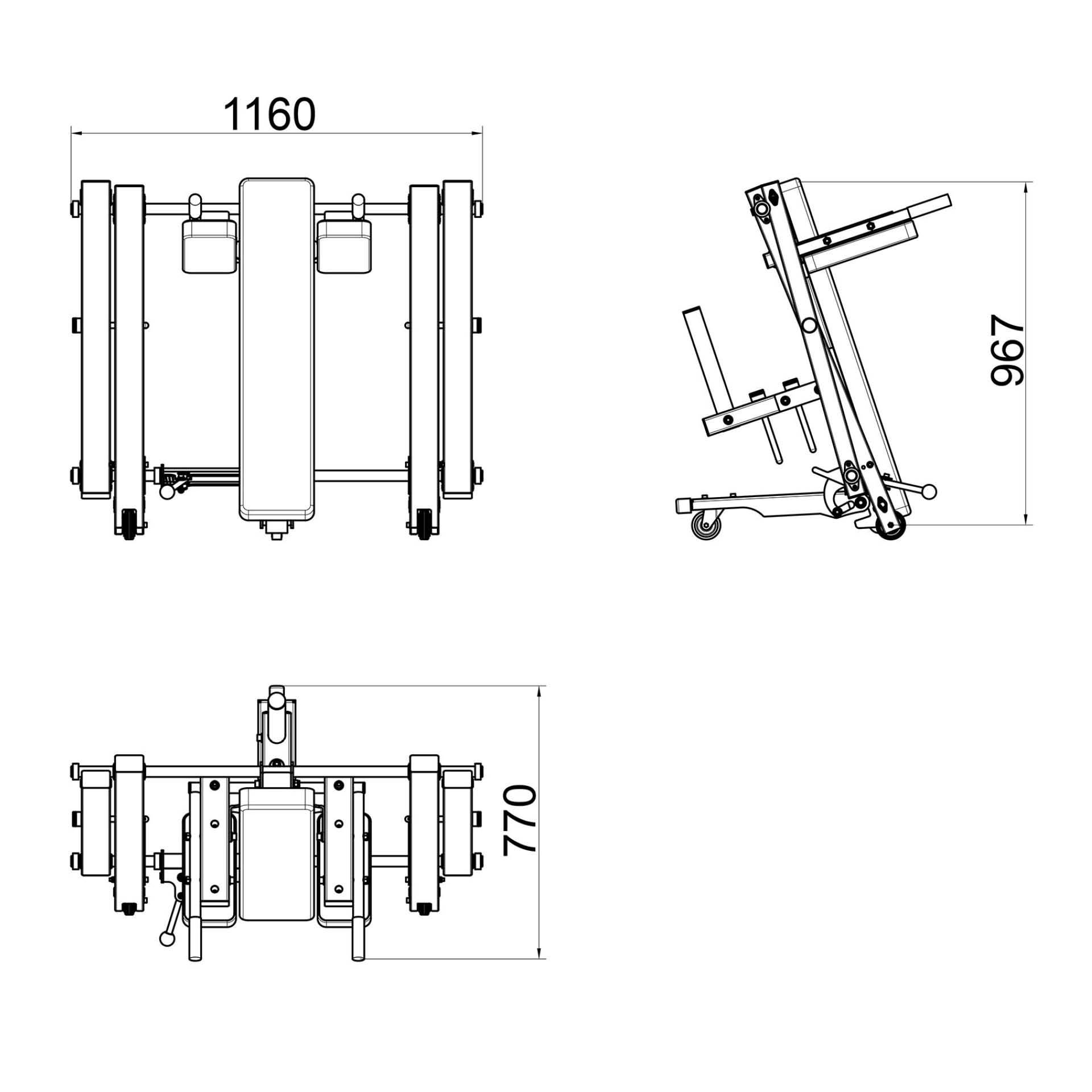PUSH n PULL Squat Attachment