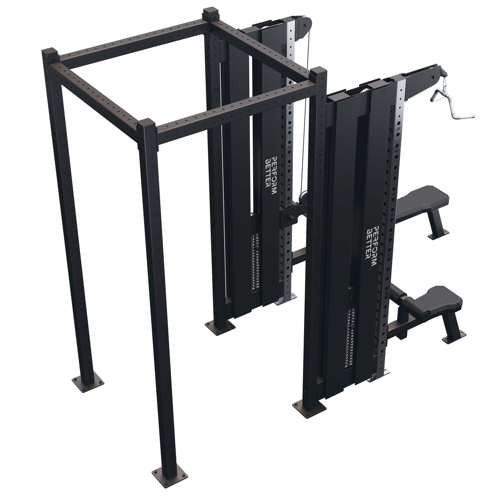 Perform Better Fullrack inkl. Kabelzug (Set)