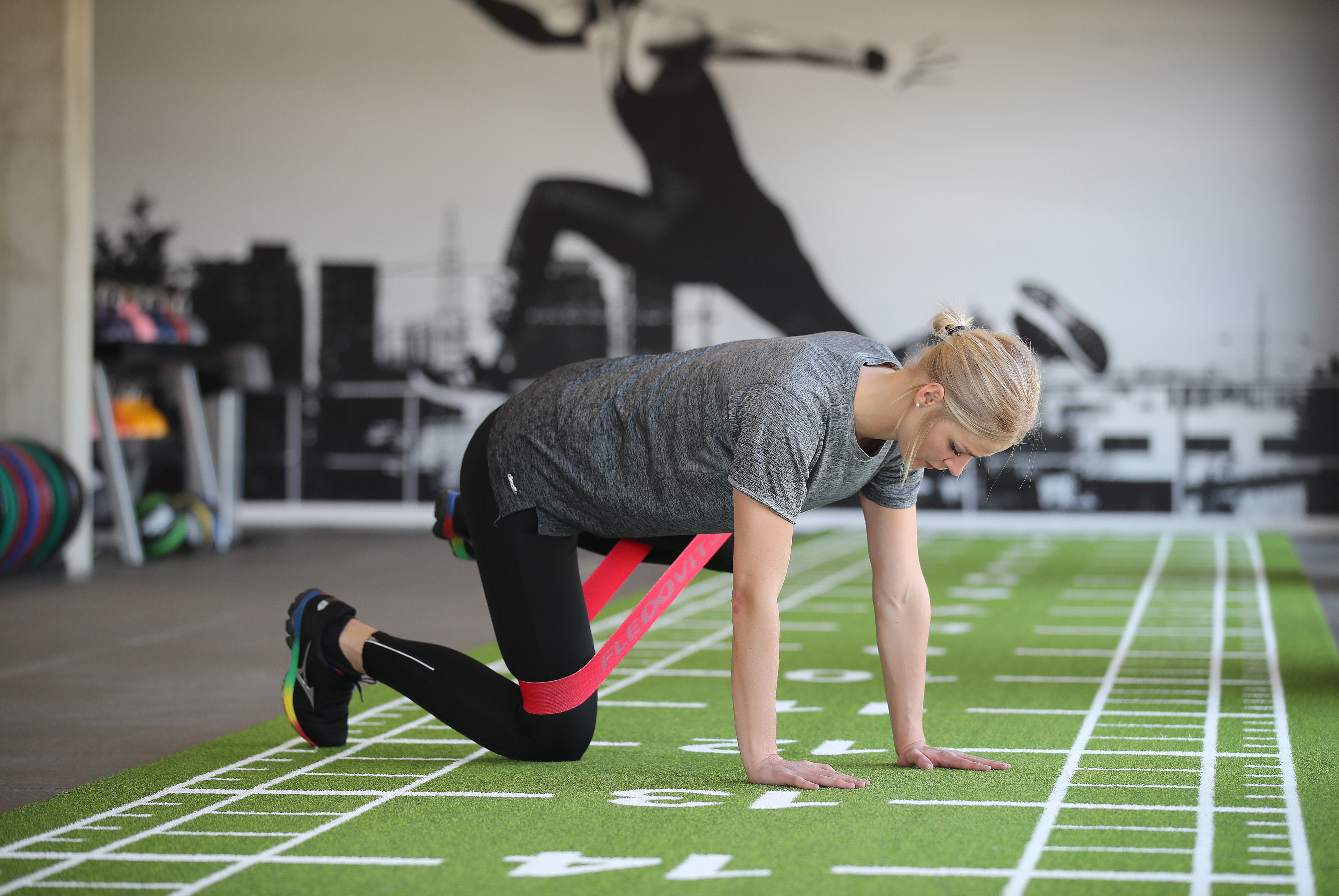 FLEXVIT Mini Band - prehab rot