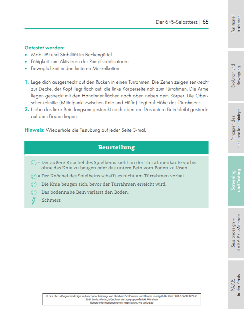 Programmdesign im Functional Training (Buch)